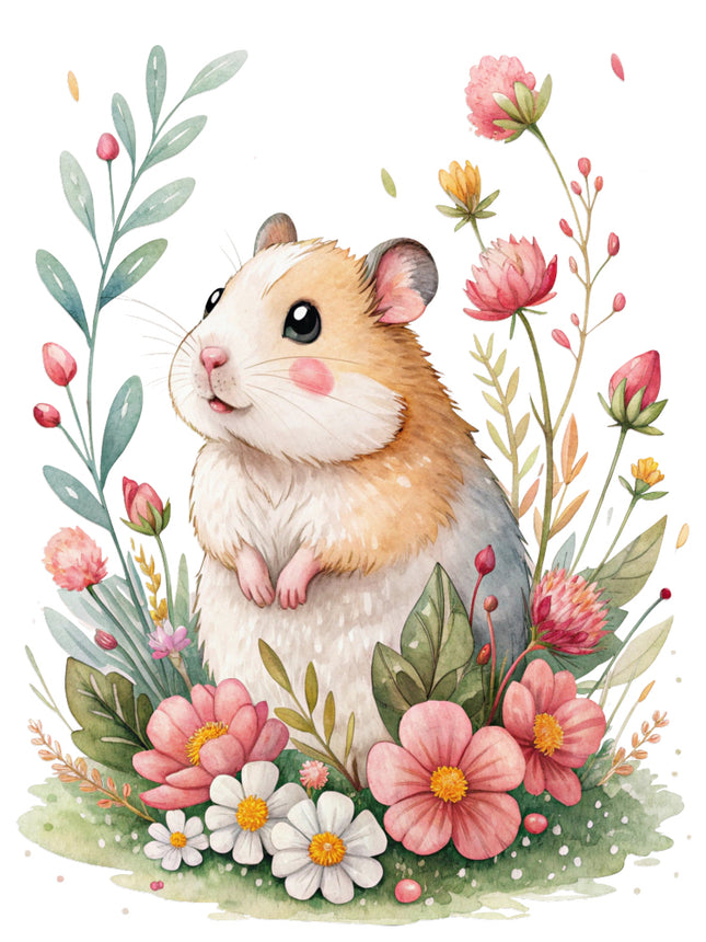 hamster fabric panel