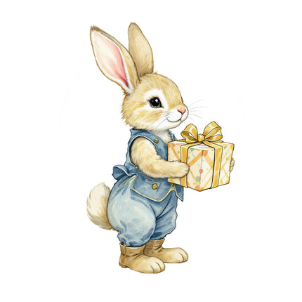 bunny fabric panel