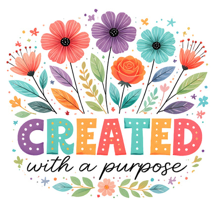 created with a purpose fabric panel