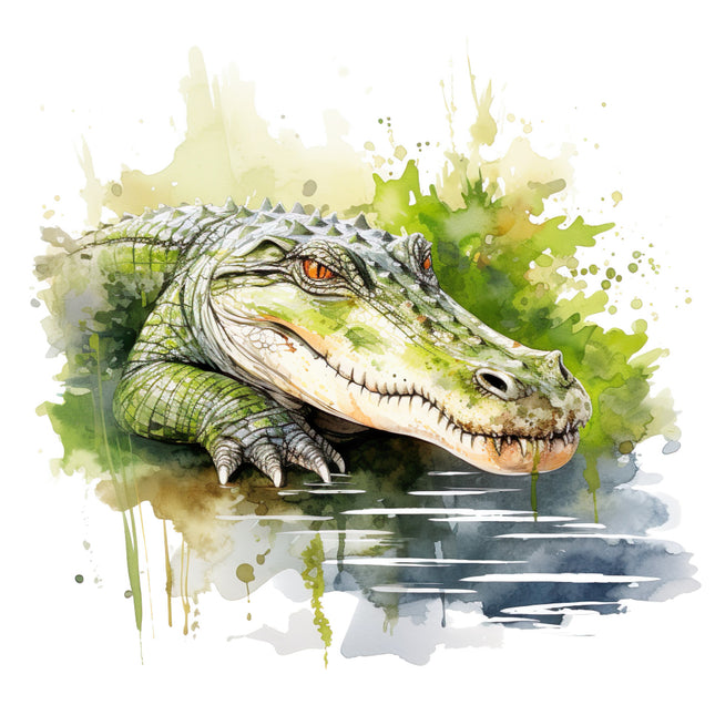 alligator fabric panel