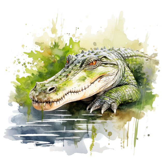 alligator fabric panel