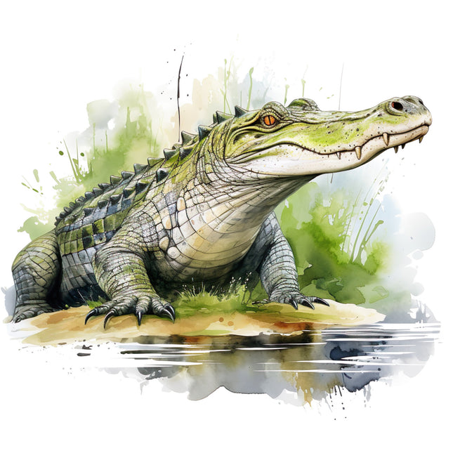 alligator fabric panel