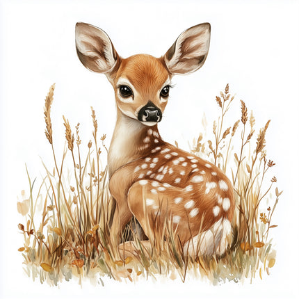 deer quilt block