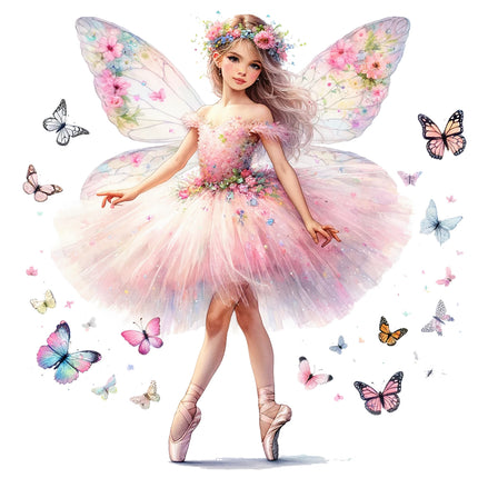 Fantasy fairy fabric panel