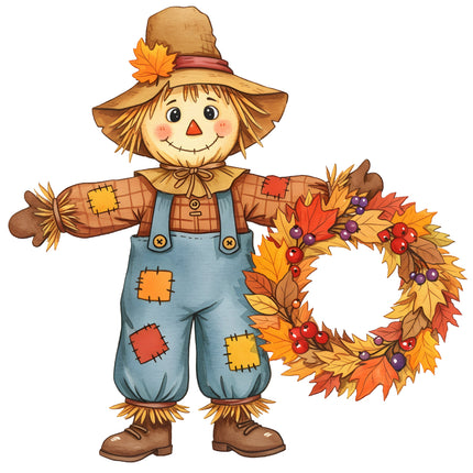 scarecrow fabric panel