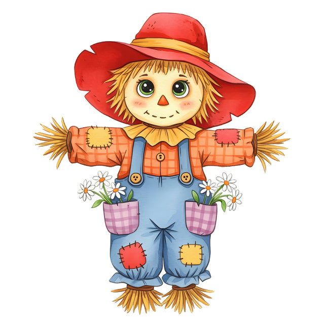 scarecrow quilt block