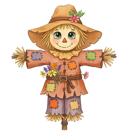 scarecrow quilt block