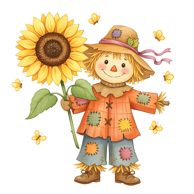 scarecrow quilt block