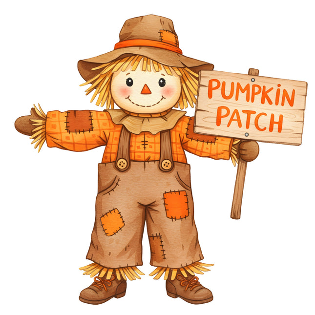 scarecrow fabric panel