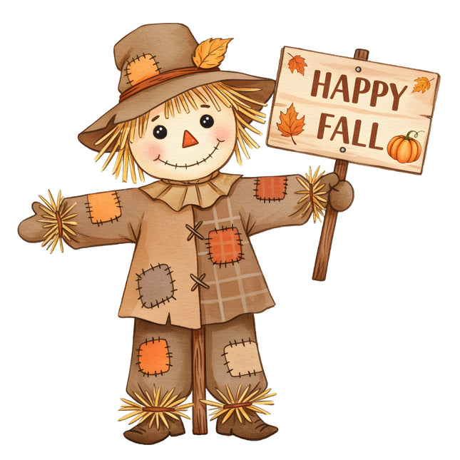 scarecrow fabric panel