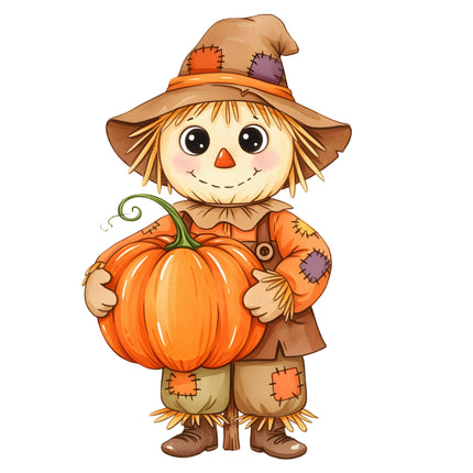 scarecrow fabric panel