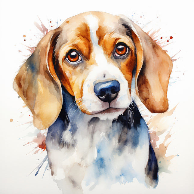 beagle fabric panel