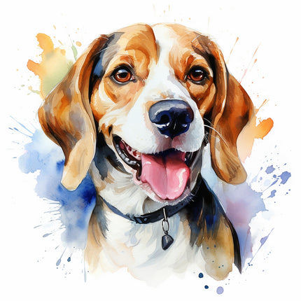 beagle quilt block
