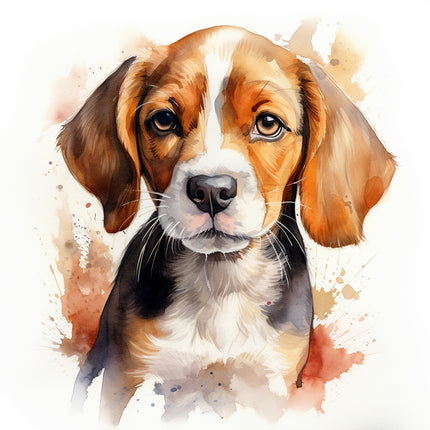 beagle quilt block