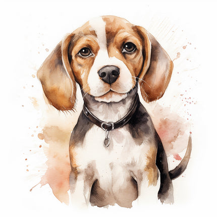 beagle quilt square