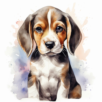 beagle quilt square