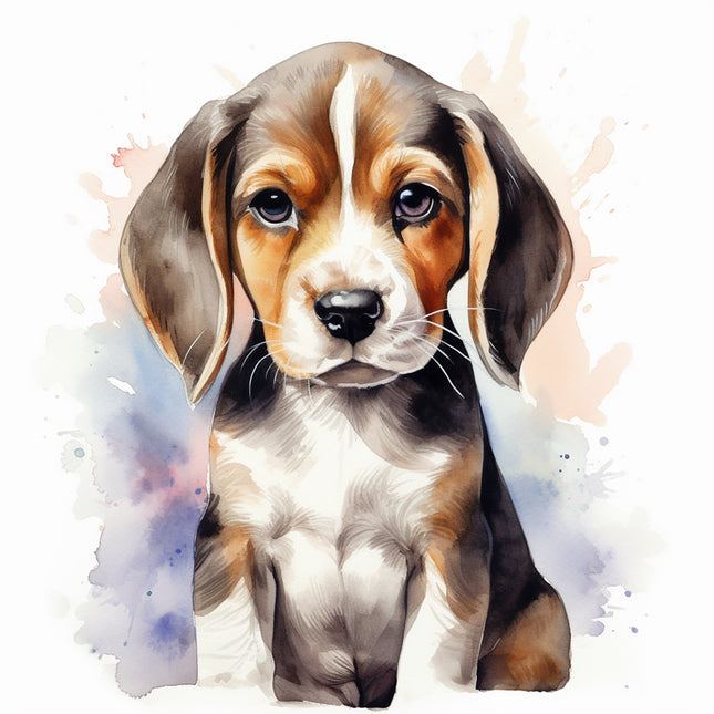 beagle quilt square