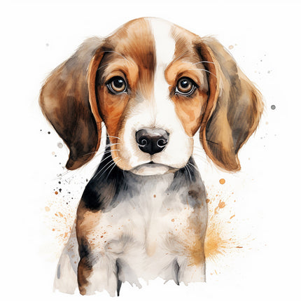 beagle quilt square
