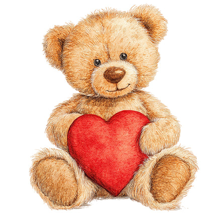 teddy bear quilt block