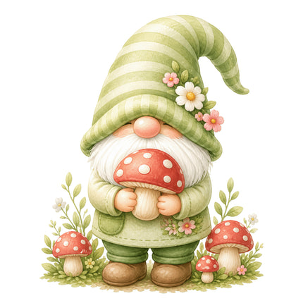Gnome 100% Cotton Fabric Panel Block AN1082