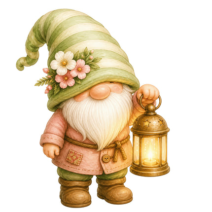 gnome quilt block