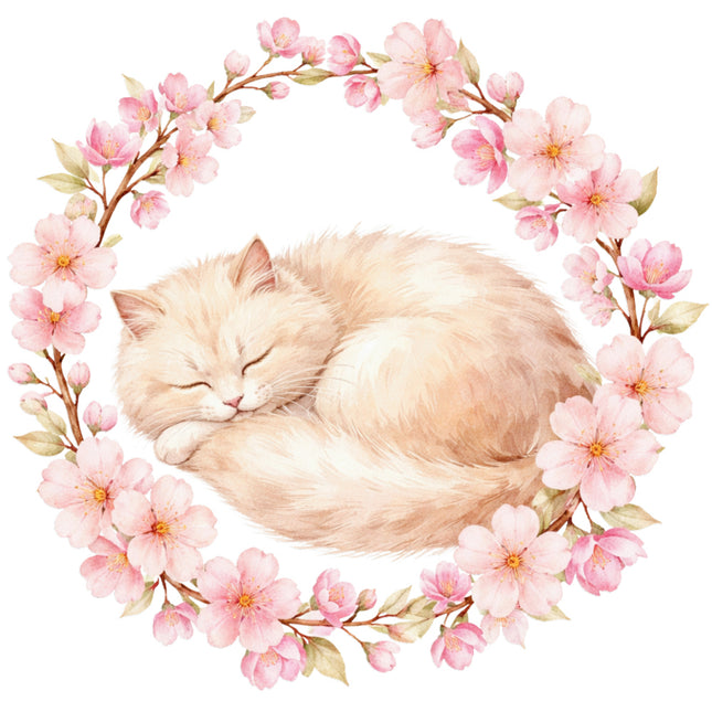 cat quilt block