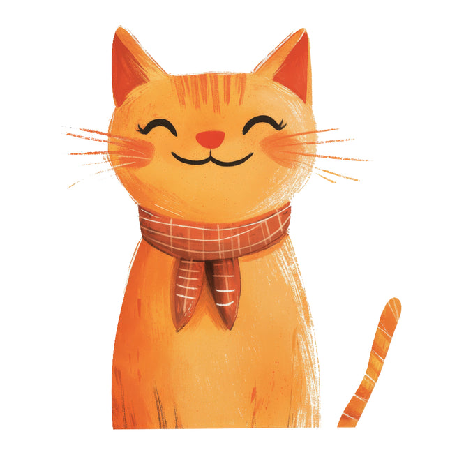 cat fabric panel