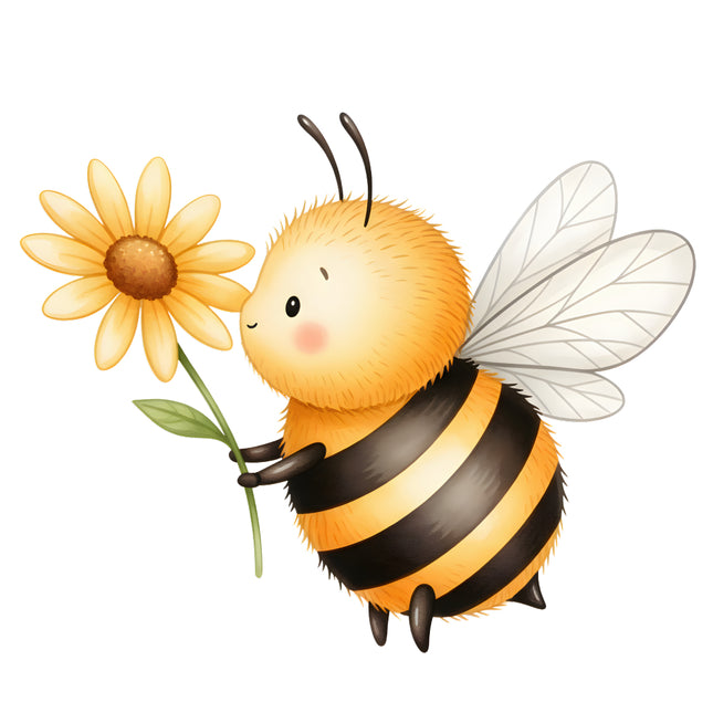 bee cotton quilt square
