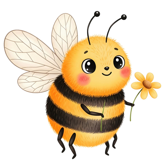 honey bee fabric panel