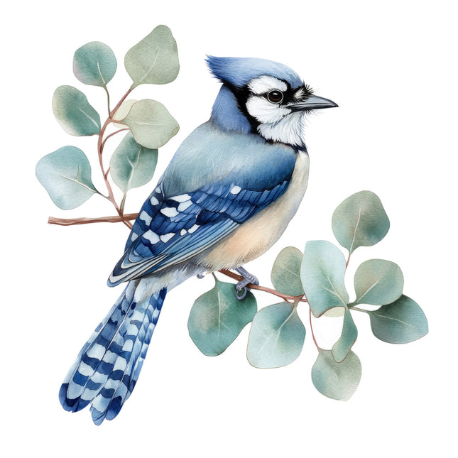 blue jay quilt square