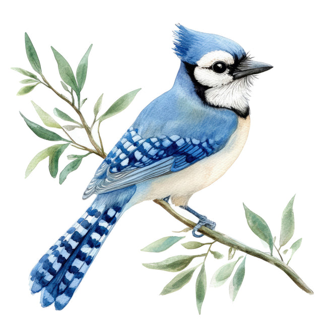 blue jay quilt square