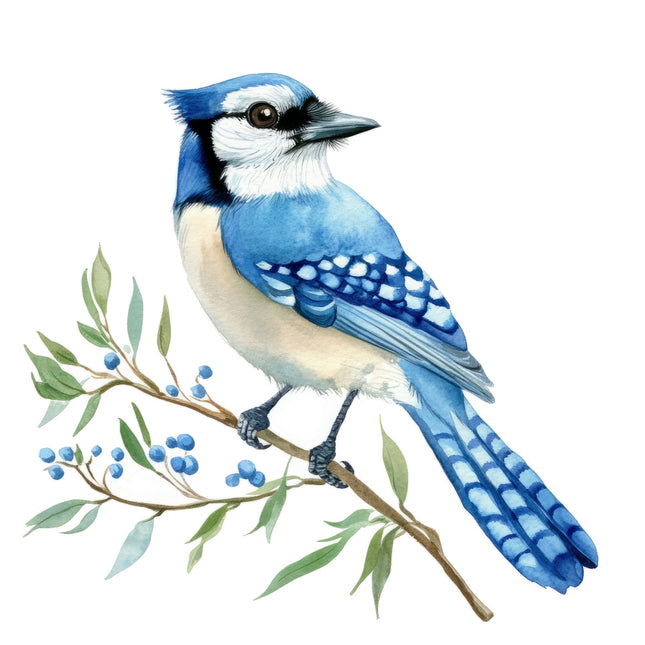 blue jay quilt square