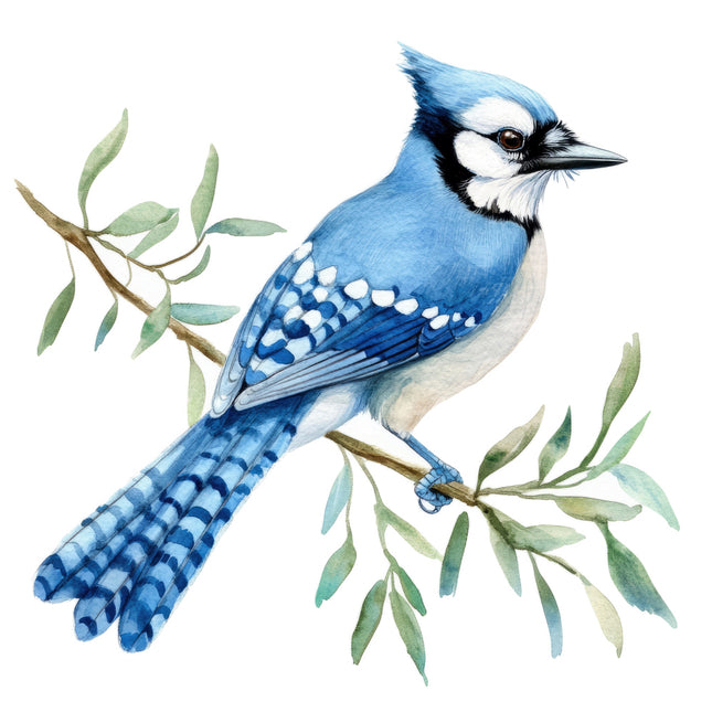 blue jay quilt square