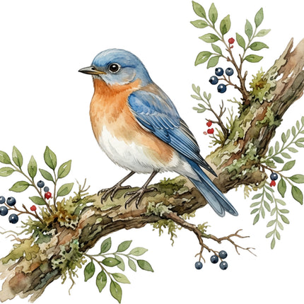 bluebird quilt block