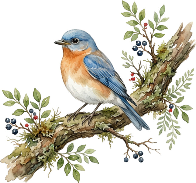 bluebird quilt block
