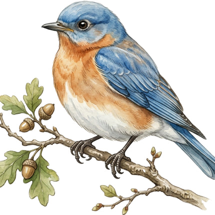 bluebird quilt block