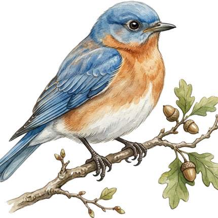 bluebird quilt block