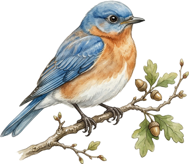 bluebird quilt block