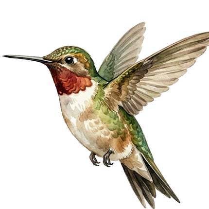 hummingbird quilt block