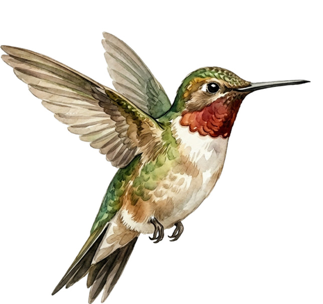 hummingbird quilt square