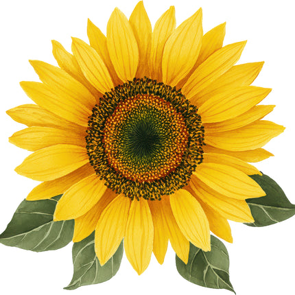 sunflower fabric panel