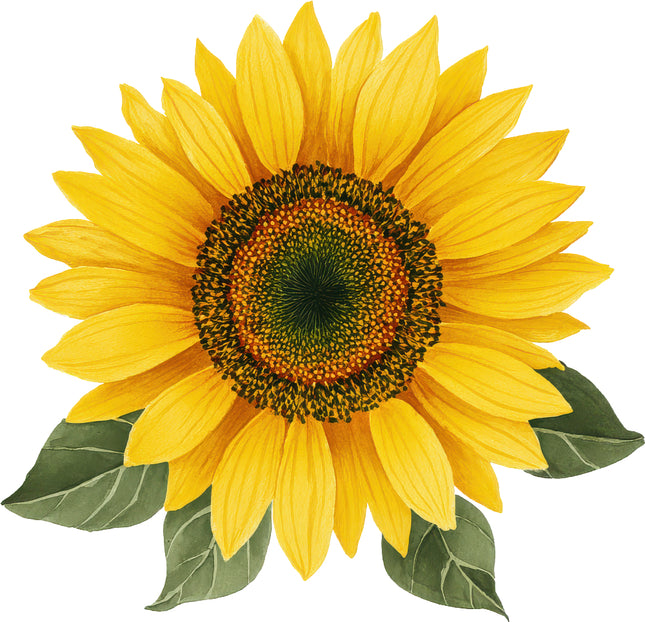 sunflower fabric panel