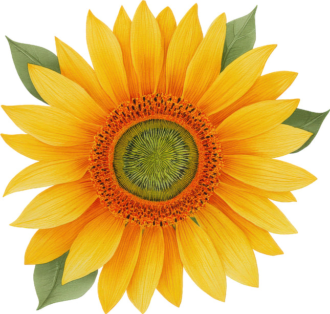 sunflower quilt square