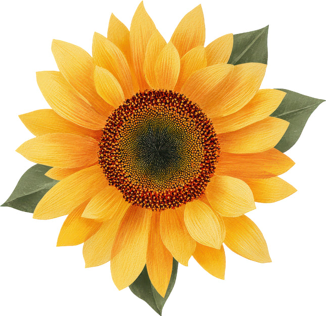 Sunflower 100% Cotton Fabric Panel Block AN2068