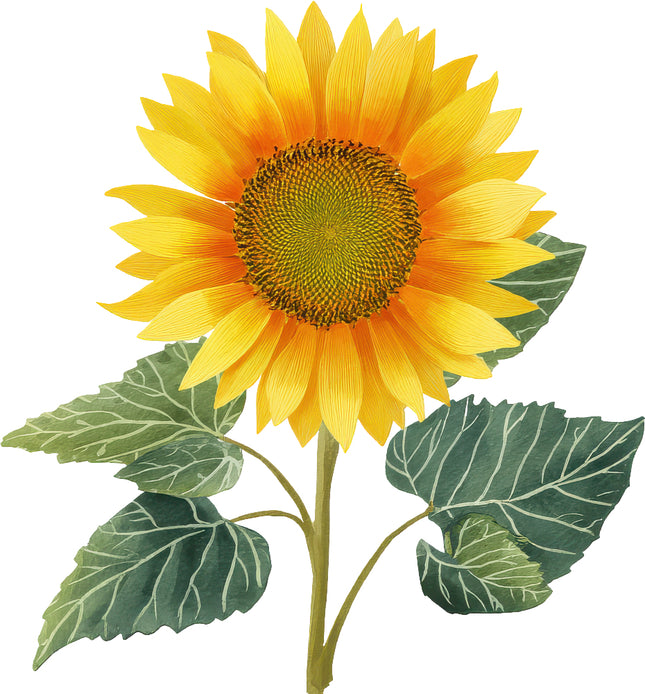 Sunflower 100% Cotton Fabric Panel Block AN2071