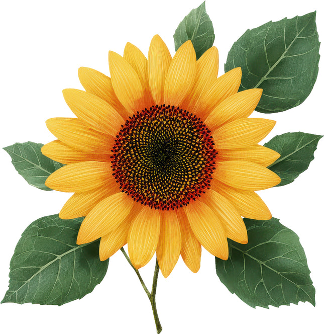 Sunflower 100% Cotton Fabric Panel Block AN2076
