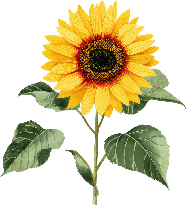 Sunflower 100% Cotton Fabric Panel Block AN2078