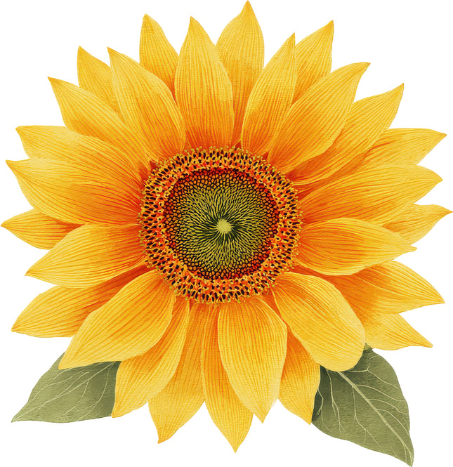 Sunflower 100% Cotton Fabric Panel Block AN2079