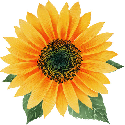 Sunflower 100% Cotton Fabric Panel Block AN2080