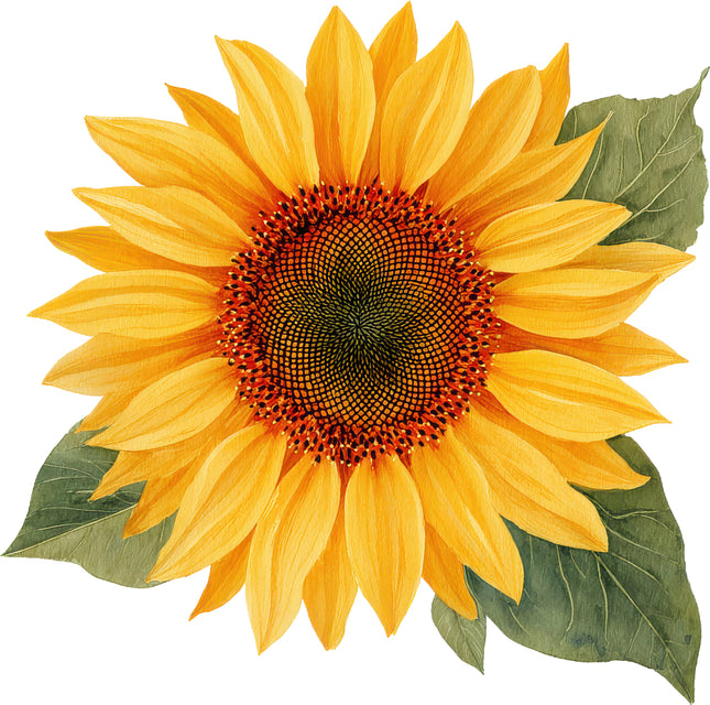 Sunflower 100% Cotton Fabric Panel Block AN2082